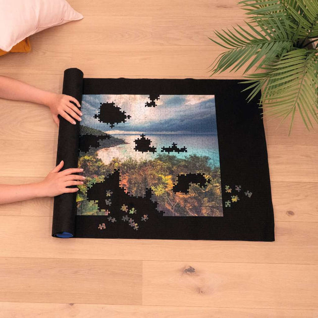 Ravensburger Roll & Go - puzzelmat, aan het oprollen