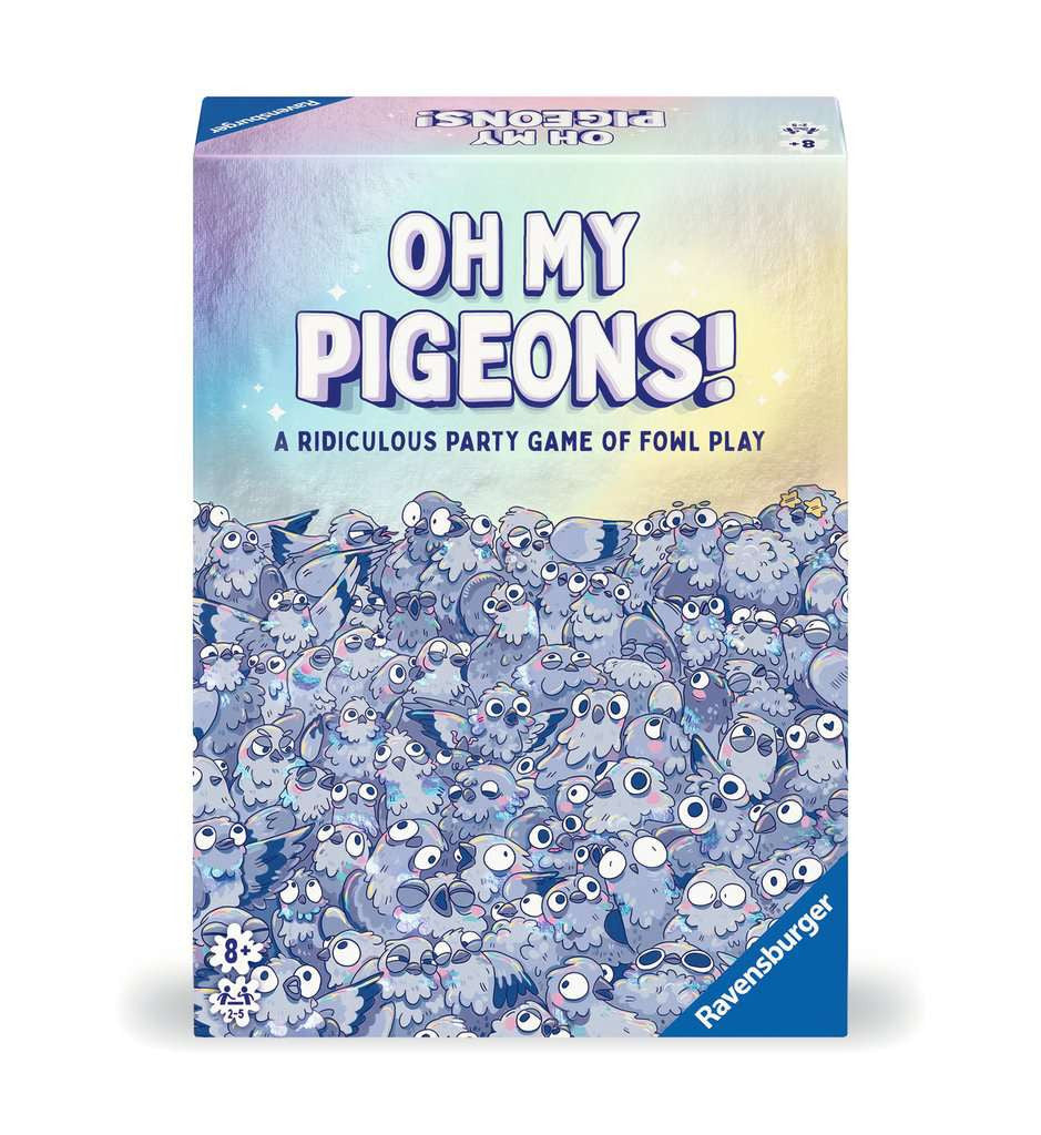 Oh My Pigeons! - spel van Ravensburger, doos voorkant