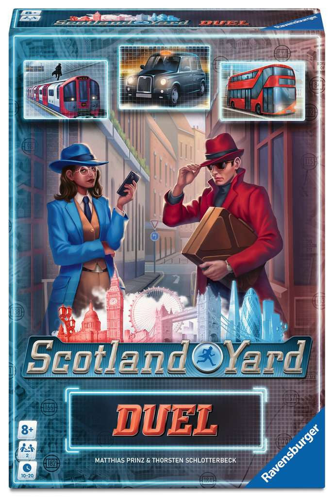 Scotland Yard Duel - spel voor 2 spelers van Ravensburger, doos