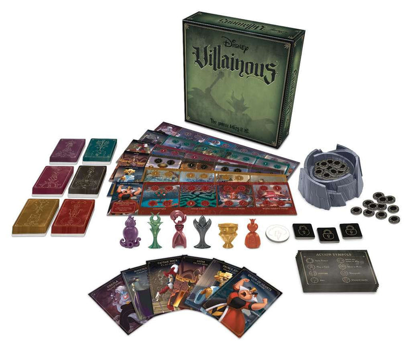 Villainous - Disney, alle componenten
