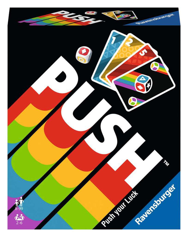 Push - kaartspel van Ravensburger, doos voorkant