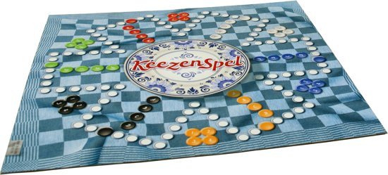 Keezenspel, spelbord voor 6 spelers
