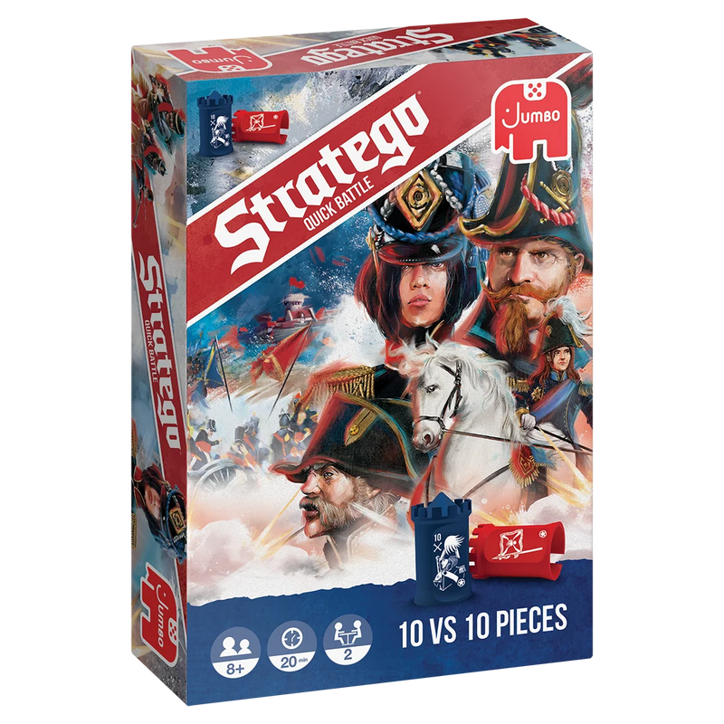 STRATEGO QUICK BATTLE - JUMBO, voorkant van de doos