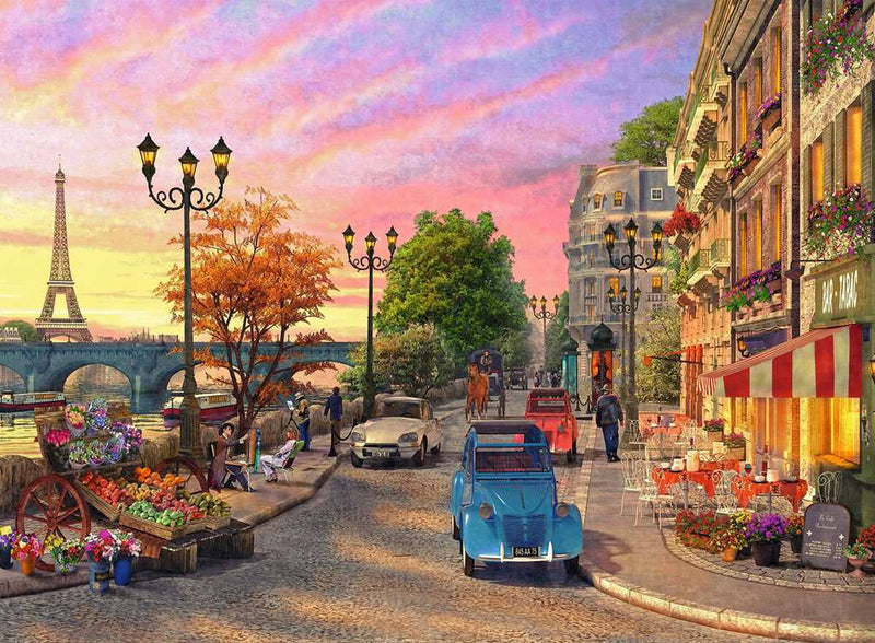 Avondsfeer in Parijs - Puzzel 500 stukjes - Ravensburger 12000149