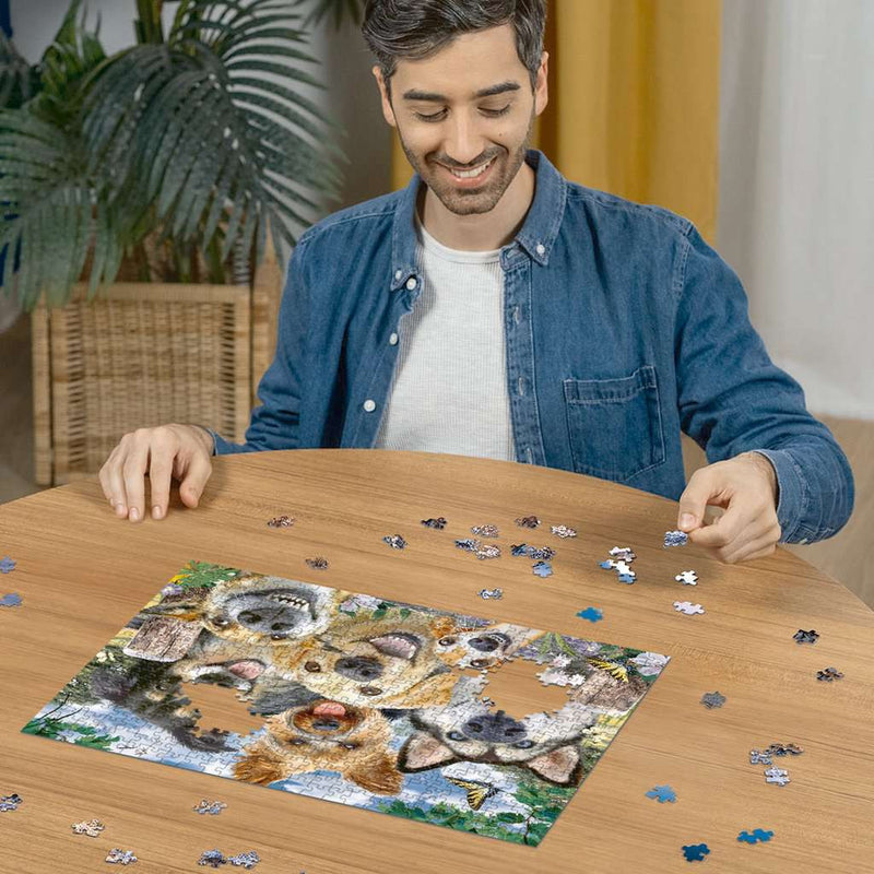 Selfie Dog’s Delight - Puzzel 500 stukjes - Ravensburger 12000532