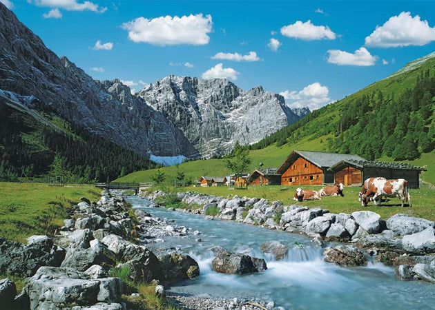 Karwendelgebergte, Oostenrijk - Puzzel 1000 stukjes - Ravensburger 12000649
