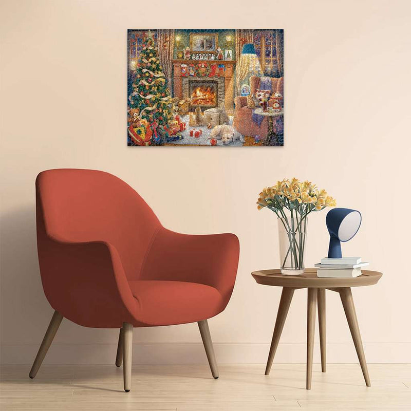 Christmas Eve - Puzzel 1500 stukjes - Ravensburger 12000717, kerstpuzzel aan de muur