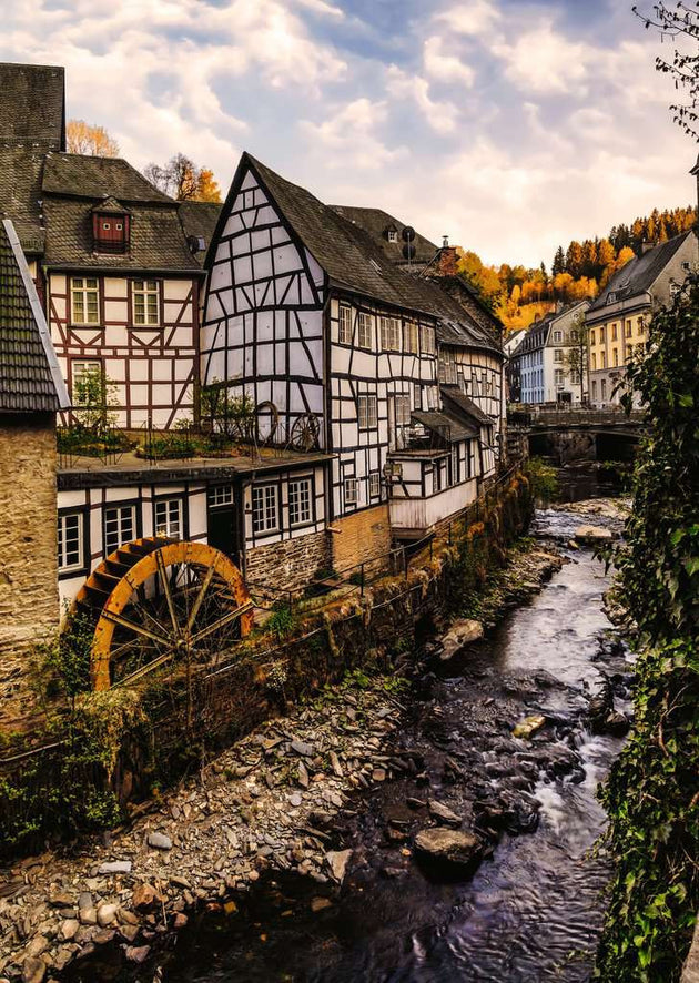 Monschau in der Eifel - Puzzel 1000 stukjes - Ravensburger 12000792, foto