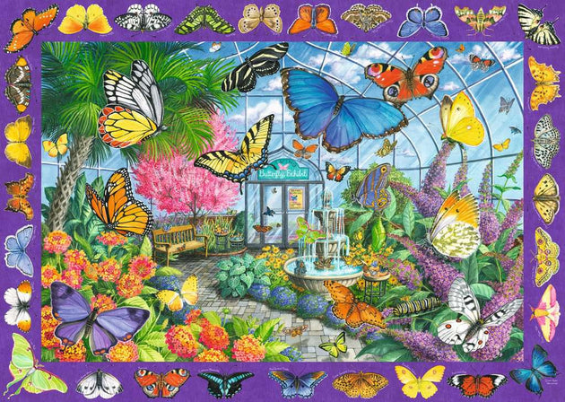 The Butterfly Place - Puzzel 500 extra grote stukjes - Ravensburger 12001356, print