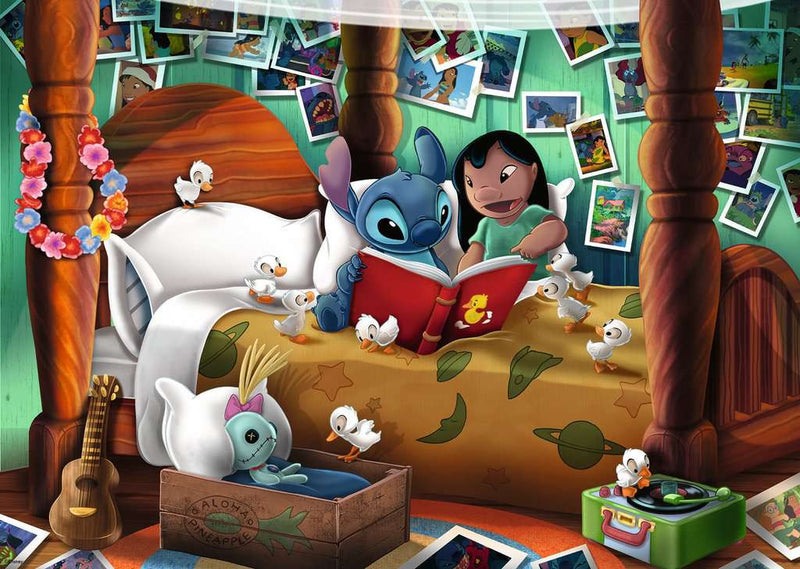 Disney Lilo & Stitch - Puzzel 1000 stukjes - Ravensburger 12001579, illustratie