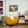 Sunset Splash - Puzzel 1000 stukjes - Ravensburger 12001711, afgewerkte puzzel aan de muur