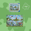 Life along the Broads  - Puzzel 1000 stukjes - Ravensburger 12001716, afmetingen