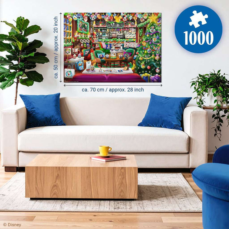 Festive Delights - Puzzel 1000 stukjes - Ravensburger 12001799, afmetingen van de afgewerkte puzzel