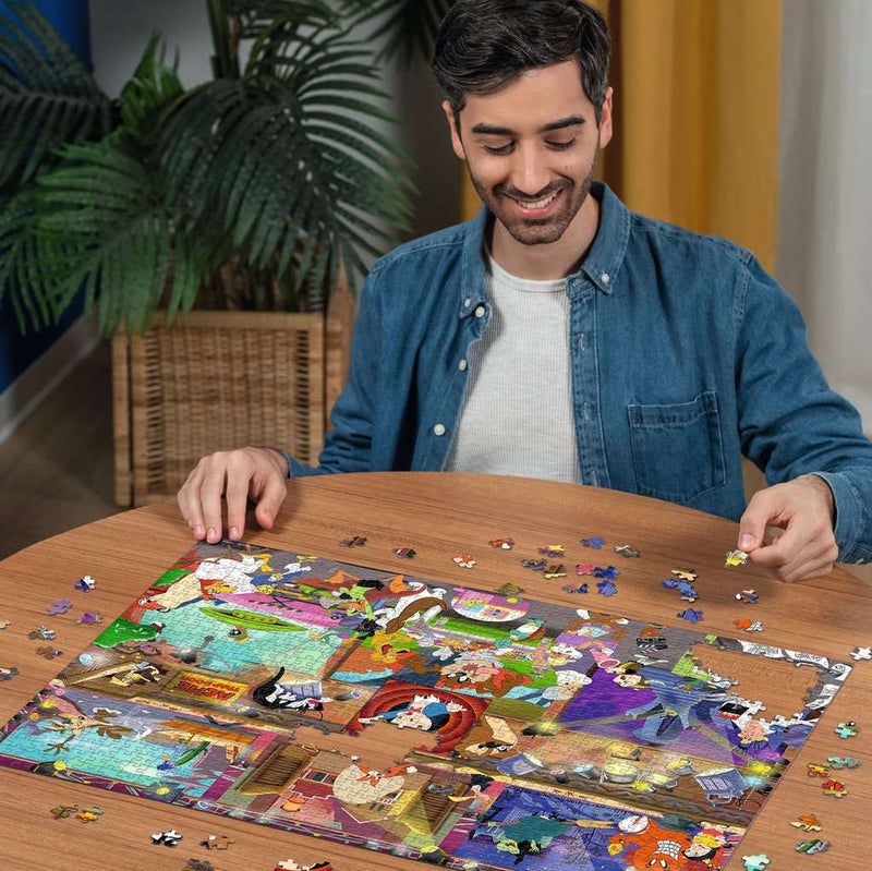Looney Tunes Studio - Puzzel 1000 stukjes - Ravensburger 12001811
