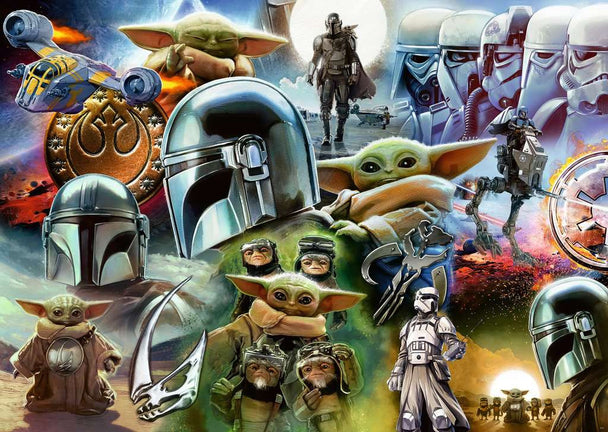 The Mandalorian and Grogu - Puzzel 1000 stukjes - Ravensburger 12001830, print
