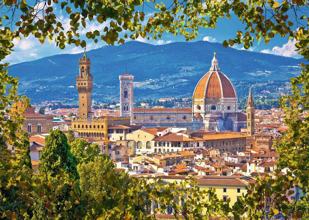 The Duomo, Florence - Puzzel 1000 stukjes - Ravensburger 12001910, foto van de kathedraal van Firenze