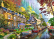 Canal Side Lane - Puzzel 1000 stukjes - Ravensburger 12001981, afbeelding geschilderd door Dominic Davison