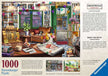 Enchanted Bookshop - Puzzel 1000 stukjes - Ravensburger 12001983, achterkant van de doos