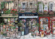 Busy High Street N°1 - Puzzel 1000 stukjes - Ravensburger 12001984, puzzel 1000 stukjes van oude winkelstraat