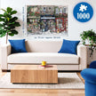 Busy High Street N°1 - Puzzel 1000 stukjes - Ravensburger 12001984