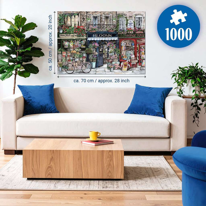 Busy High Street N°1 - Puzzel 1000 stukjes - Ravensburger 12001984