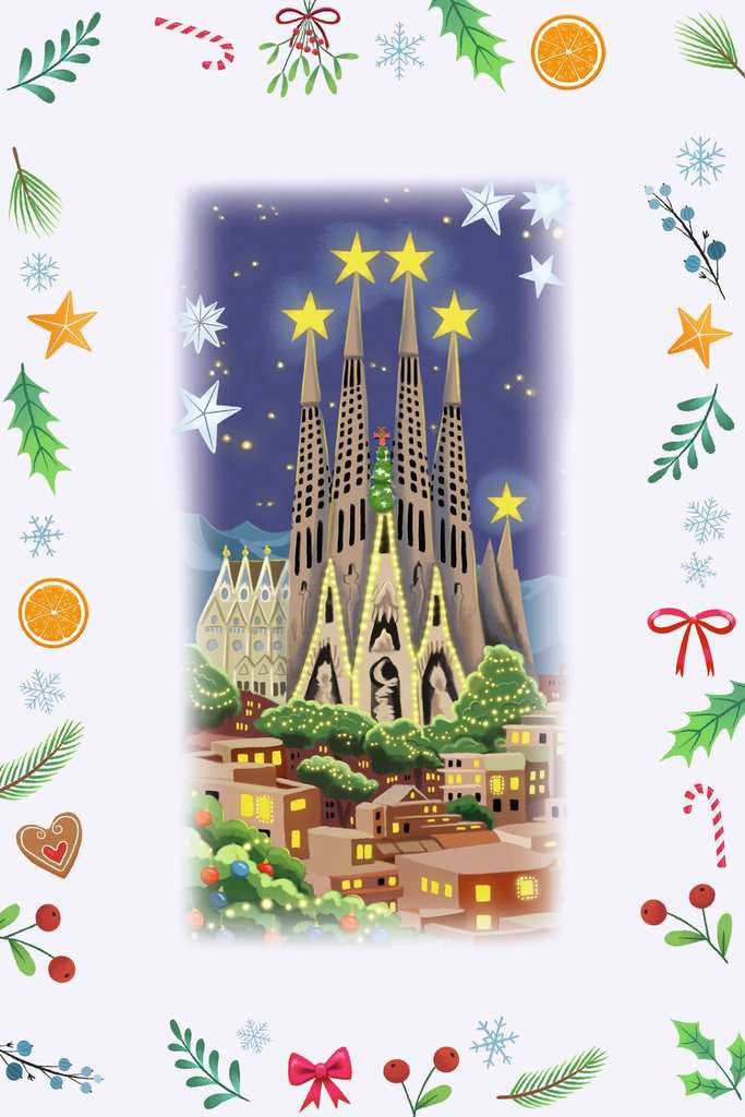 Christmas around the world - Adventkalender  24x54 stukjes - Ravensburger 12004246