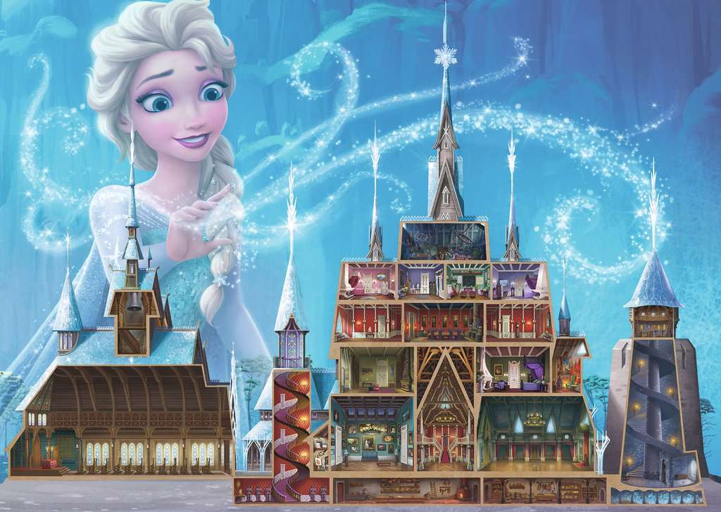 Disney Castles: Elsa - Puzzel 1000 stukjes - Ravensburger 12000261