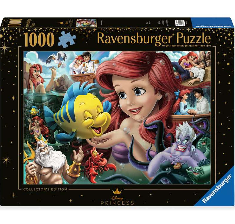 Disney Princess: De Kleine Zeemeermin - Puzzel 1000 stukjes - Ravensburger 12000567