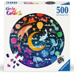 Ravensburger Circle of Colors: Dreams puzzel doos front view met kleurrijk dromerig ontwerp