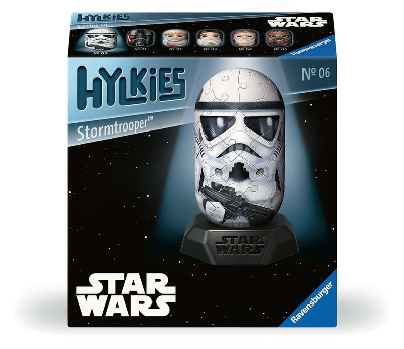 Voorkant verpakking Ravensburger Hylkies Stormtrooper 3D puzzel