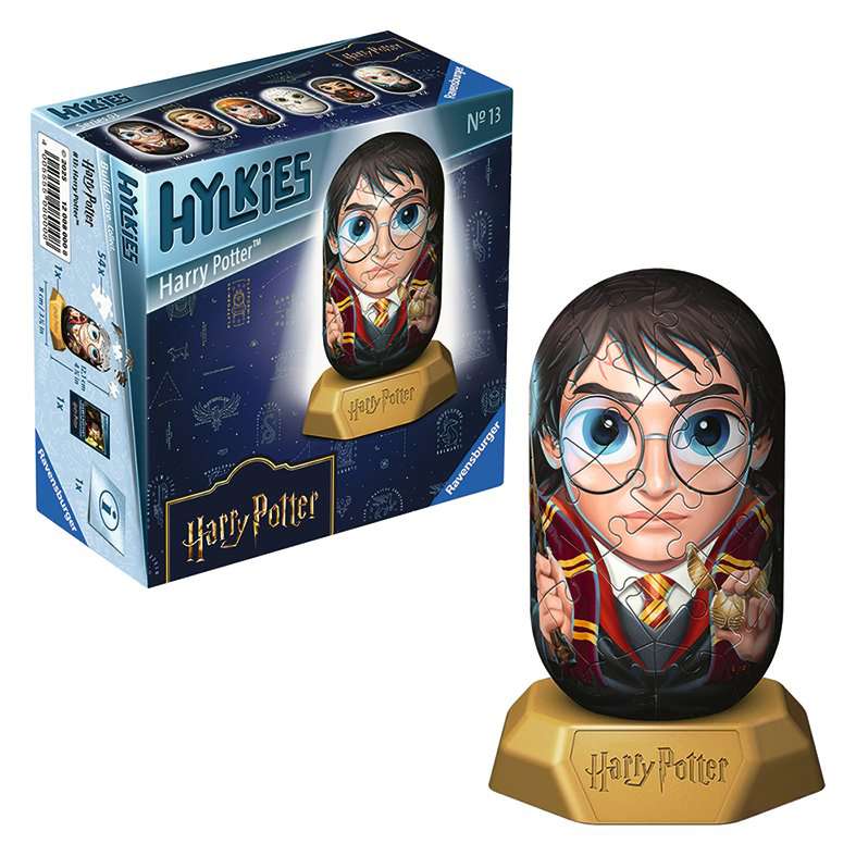 Ravensburger Hylkies Harry Potter 3D puzzel doos en volledig opgebouwde miniatuur