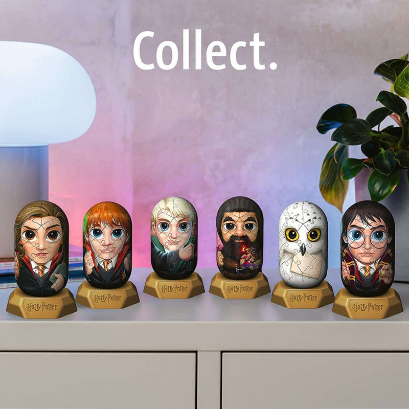 Collectie Harry Potter Hylkies 3D puzzels volledig opgebouwd