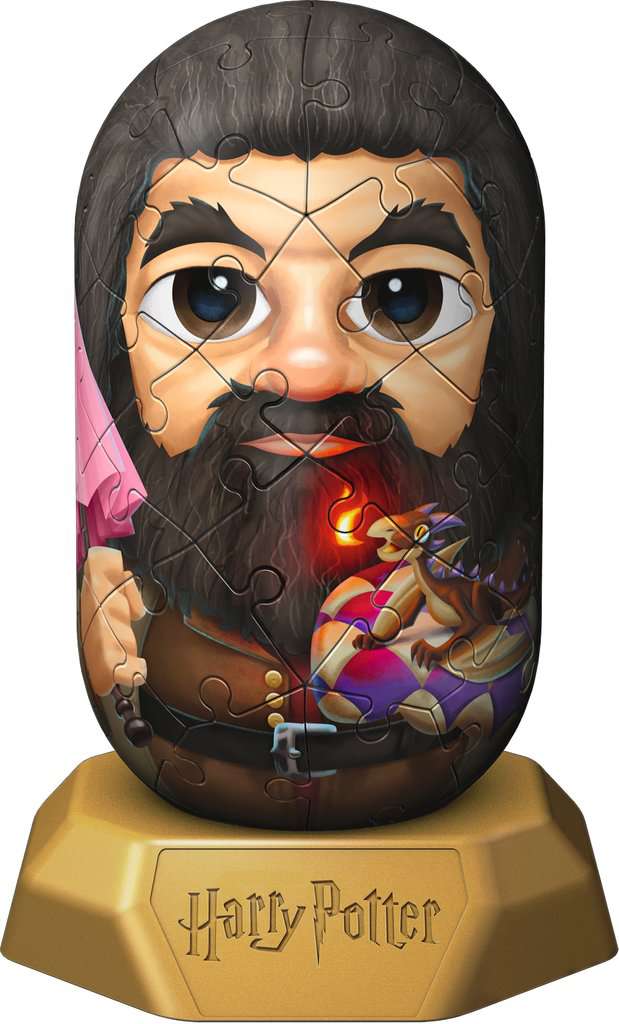 Voltooide Hagrid Hylkies 3D puzzel