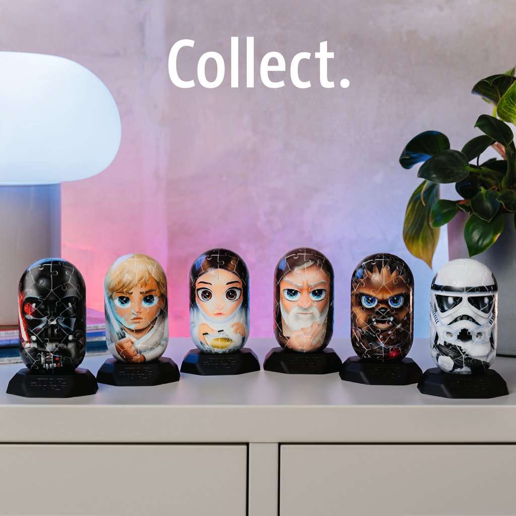 Ravensburger Star Wars Hylkies collectie met meerdere 3D puzzelfiguren