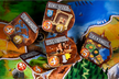 Gedetailleerde illustraties van ras- en krachtfiches uit het spel