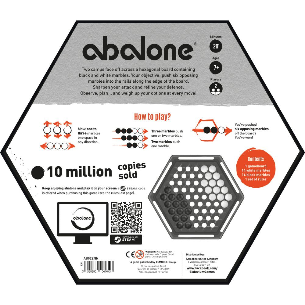 Abalone - bordspel voor 2 spelers