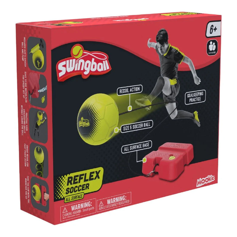Verpakking van Swingball Reflex Soccer set
