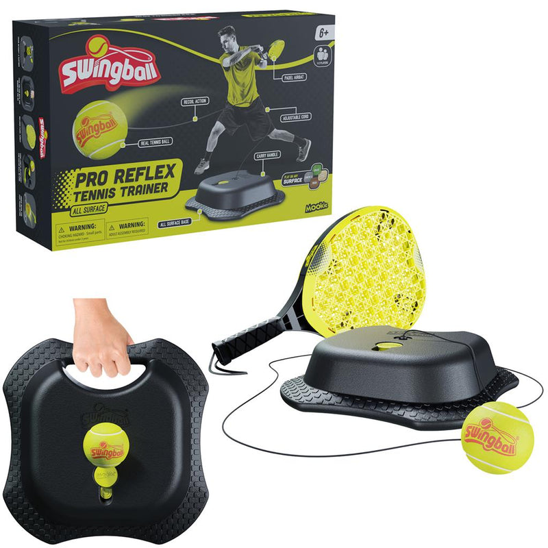 Complete Swingball Pro Reflex Tennis Trainer set