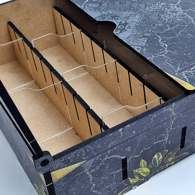 Card Storage Case - Yellow Leaf van Poland Games