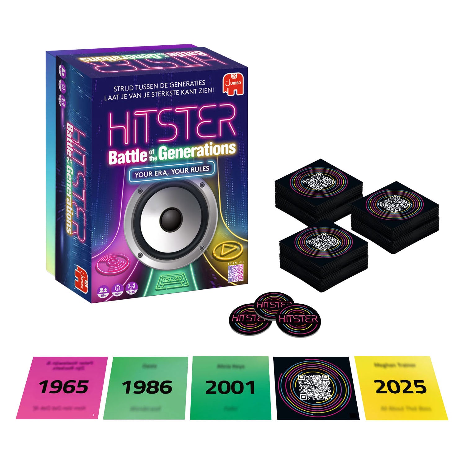 Hitster - Battle of the Generations van Jumbo