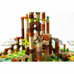 Close-up van LEGO® bogen en een aapfiguur uit Monkey Palace
