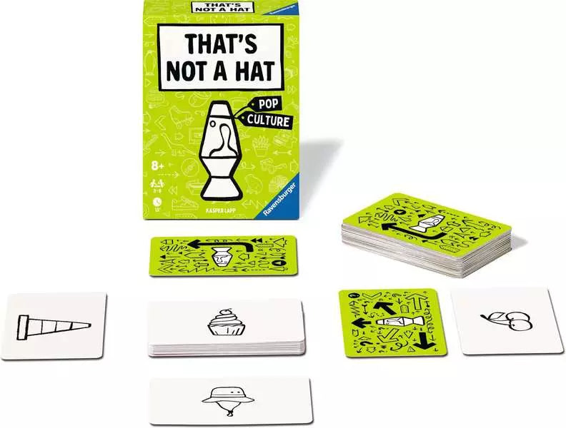 That's not a hat, Pop Culture - Partyspel van Ravensburger