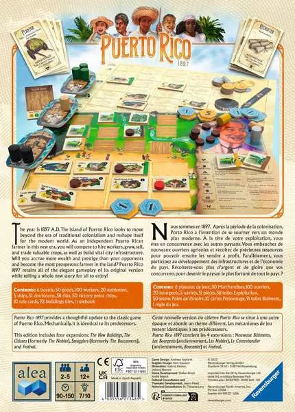 Puerto Rico 1897 - Bordspel van Ravensburger