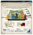 Achterkant van de gesloten doos met speluitleg en inhoud van Lord of the Rings Adventure Book Game