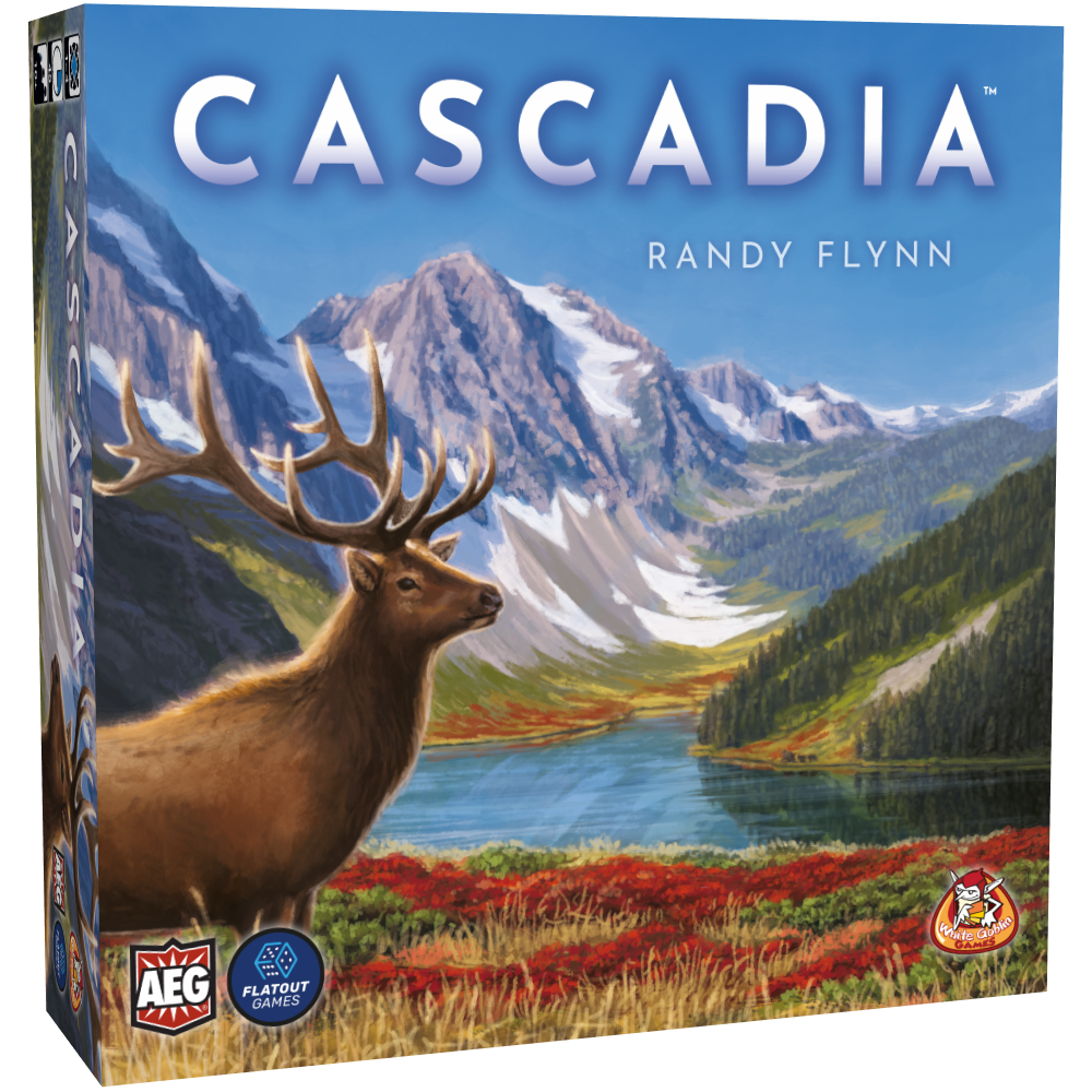 Cascadia - Bordspel van White Goblin Games, doos