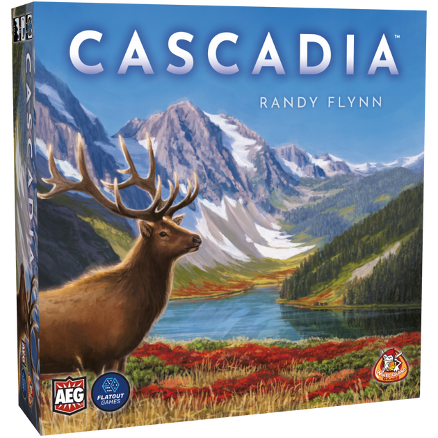 Cascadia - Bordspel van White Goblin Games, doos