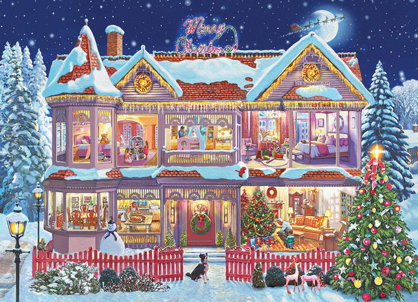 Getting Ready for Christmas  - Puzzel 1000 stukjes - Eurographics