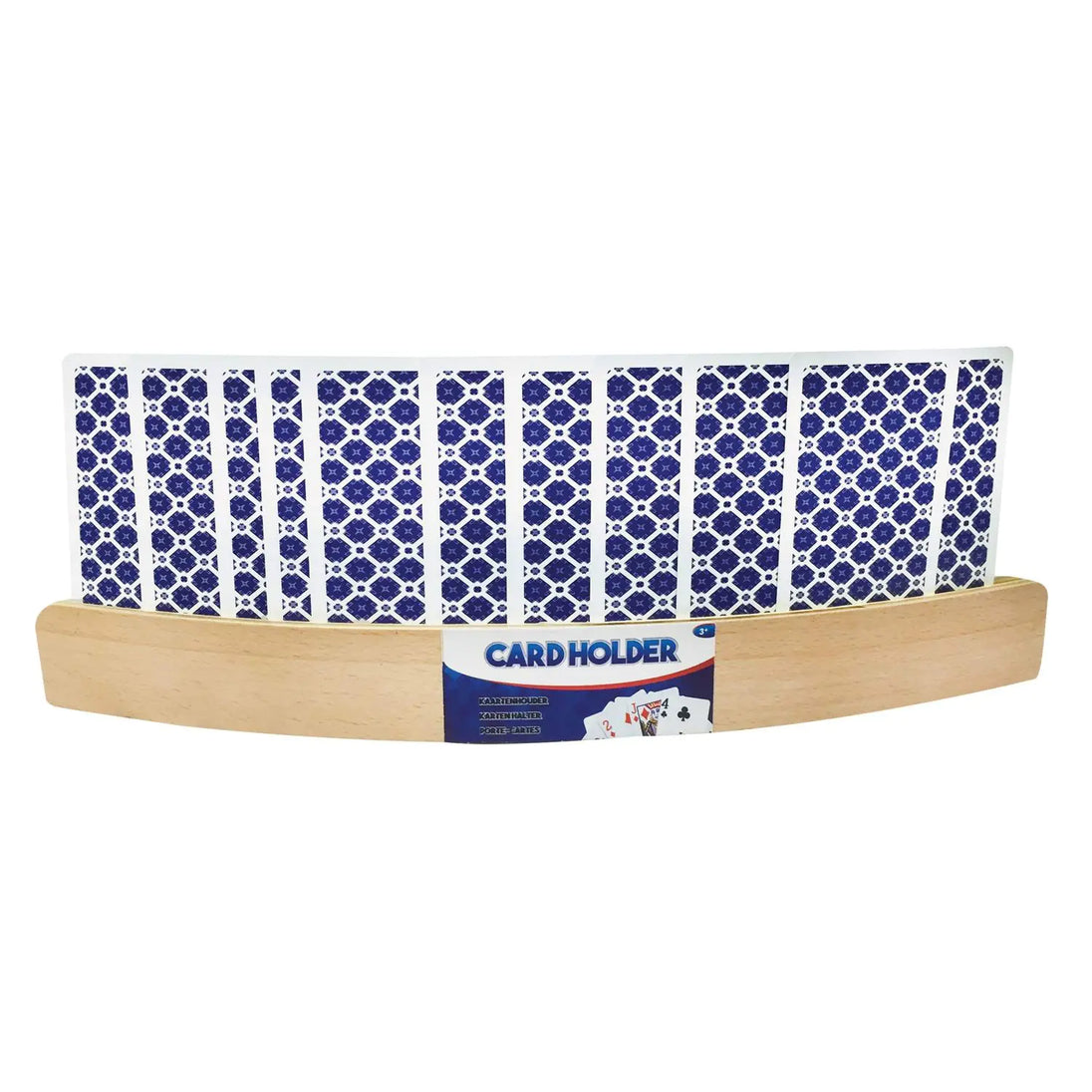 Kaartenhouder 35 cm, gemaakt van hout