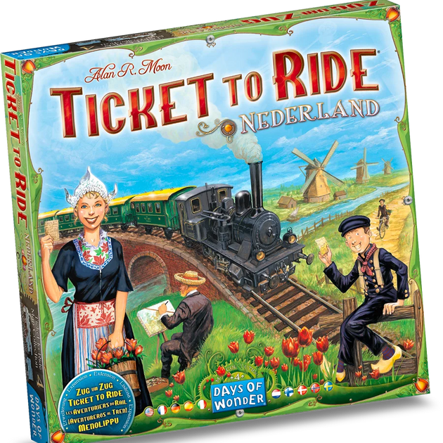 Ticket to Ride Nederland - uitbreiding, doos