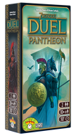 Vooraanzicht gesloten doos van 7 Wonders Duel Pantheon